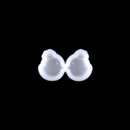 Love Stud Earrings Drop Glue Silicone Mould Butterfly Cloud-Jewearrings