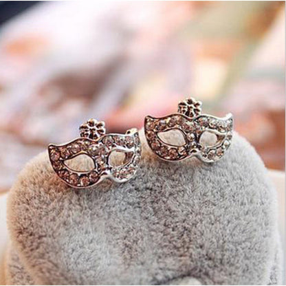 Korean Fashion Pearl Stud Earrings-Jewearrings