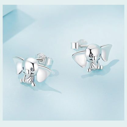 S925 Sterling Silver Dachshund Earrings-Jewearrings