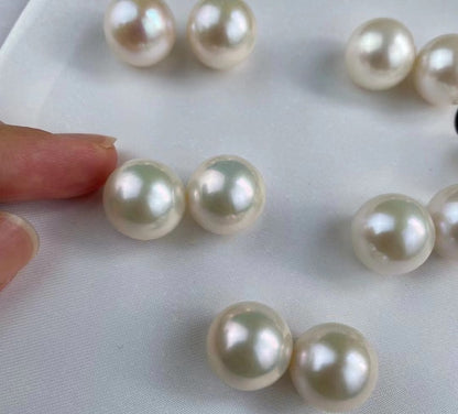 Women's Fashion White Pearl Earrings-Jewearrings