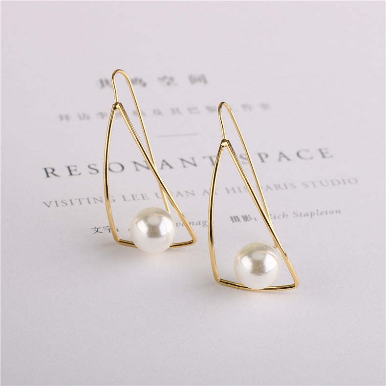 Korean Earrings Personalized Pearl Earrings-Jewearrings