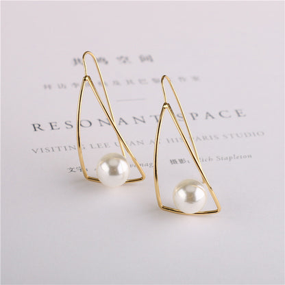 Korean Earrings Personalized Pearl Earrings-Jewearrings