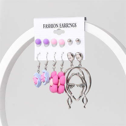 Women's Acrylic Earrings Set-Jewearrings