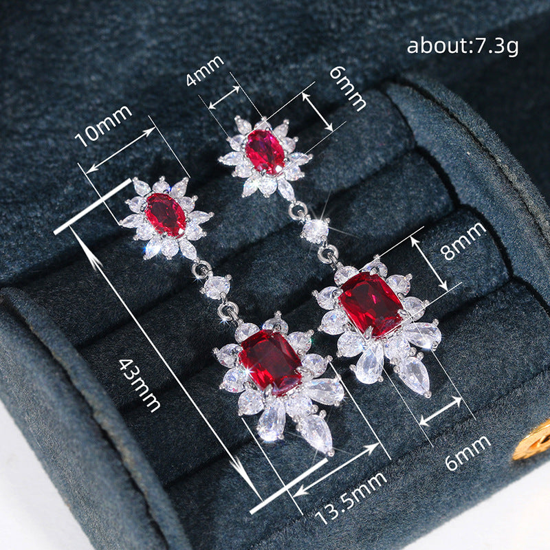 Fashion Luxurious Style Dangle Earrings-Jewearrings