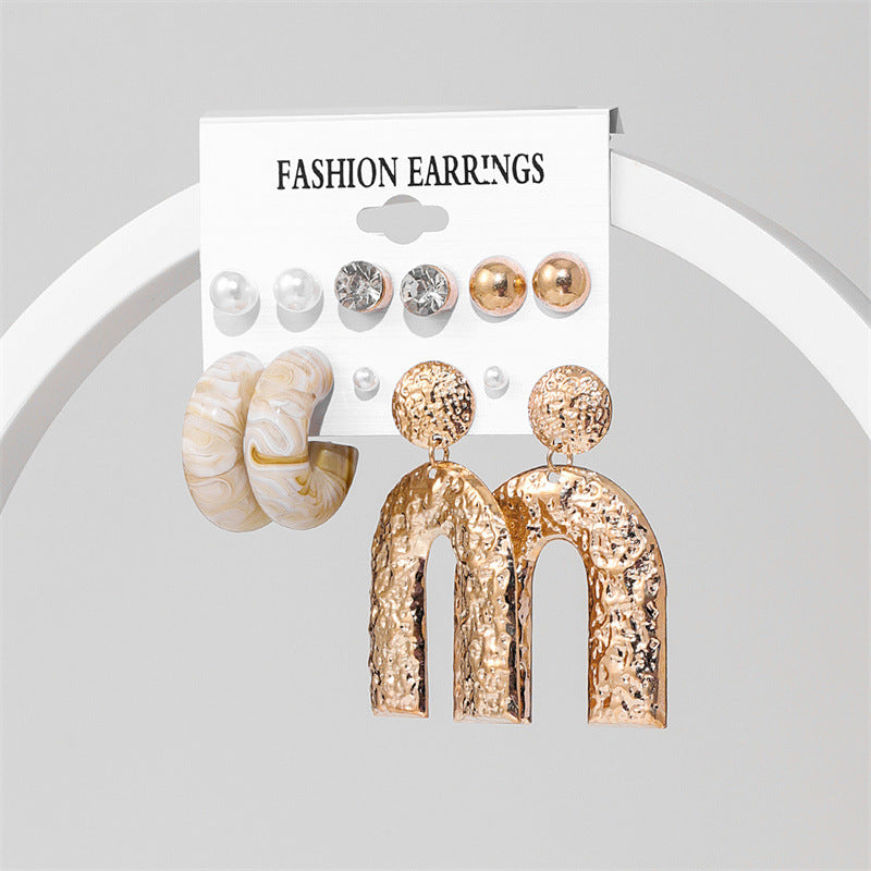 Women's Acrylic Earrings Set-Jewearrings