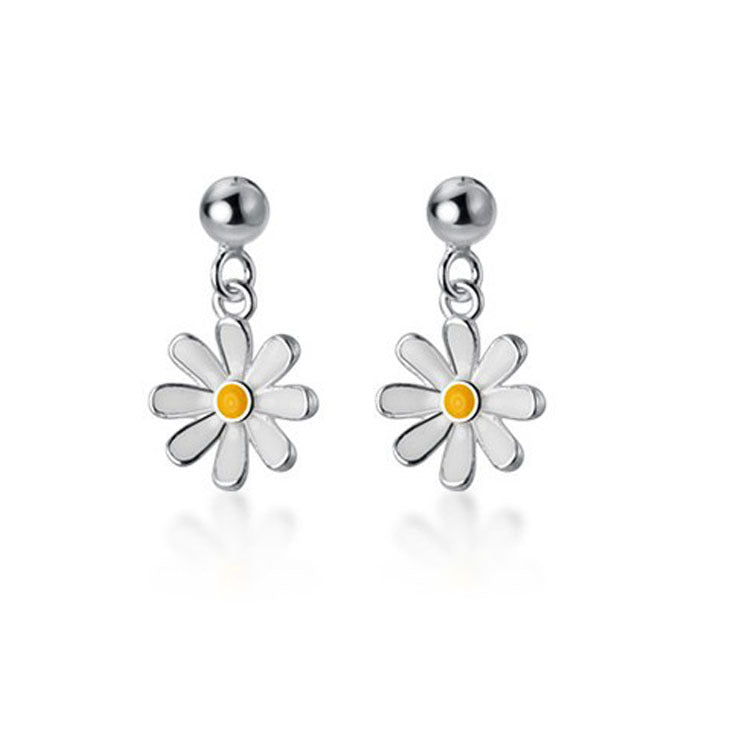 Women's Simple Fashion S925 Sterling Silver Earrings-Jewearrings