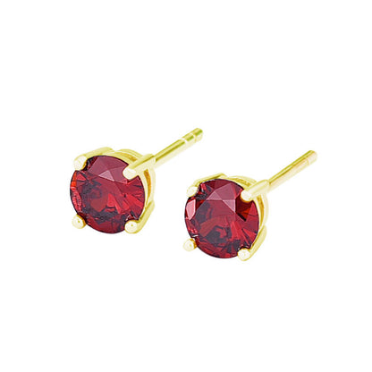 925 Sterling Silver High-grade Niche Zircon Stud Earrings-Jewearrings