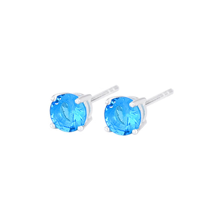 925 Sterling Silver High-grade Niche Zircon Stud Earrings-Jewearrings