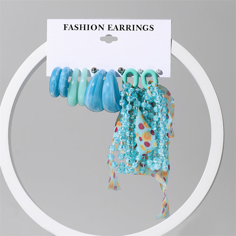 Women's Acrylic Earrings Set-Jewearrings