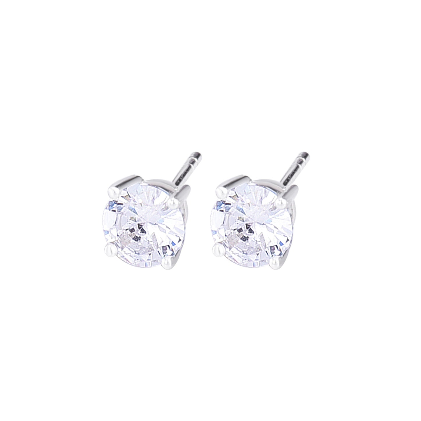 925 Sterling Silver High-grade Niche Zircon Stud Earrings-Jewearrings