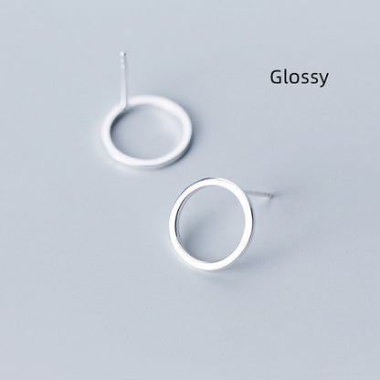 Women's Korean Style Fashion Hollow Hoop Earrings-Jewearrings