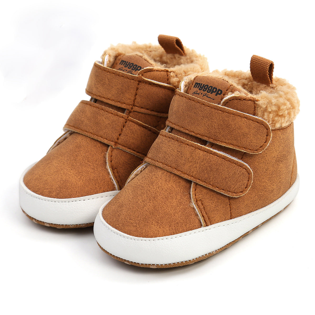 Fuzzy Velcro Kid Sneakers-Jewearrings