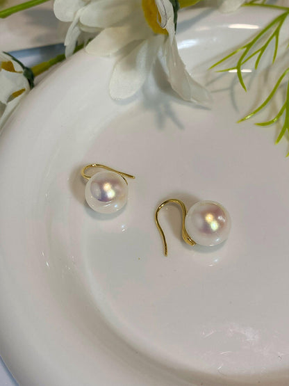 Simple pearl earrings for women-Jewearrings