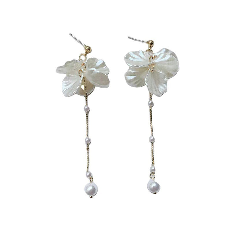 Simple And Versatile Pearl Earrings Female-Jewearrings