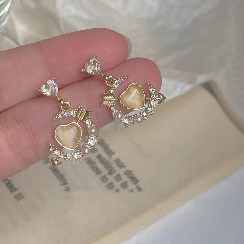 Versatile 3D Fashion Rabbit Pearl Earrings-Jewearrings