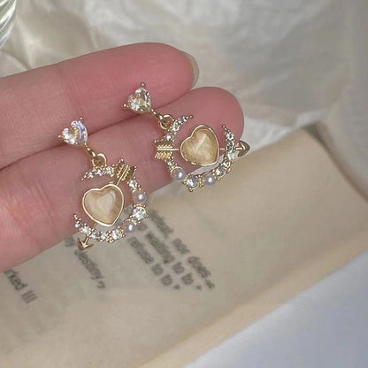 Versatile 3D Fashion Rabbit Pearl Earrings-Jewearrings