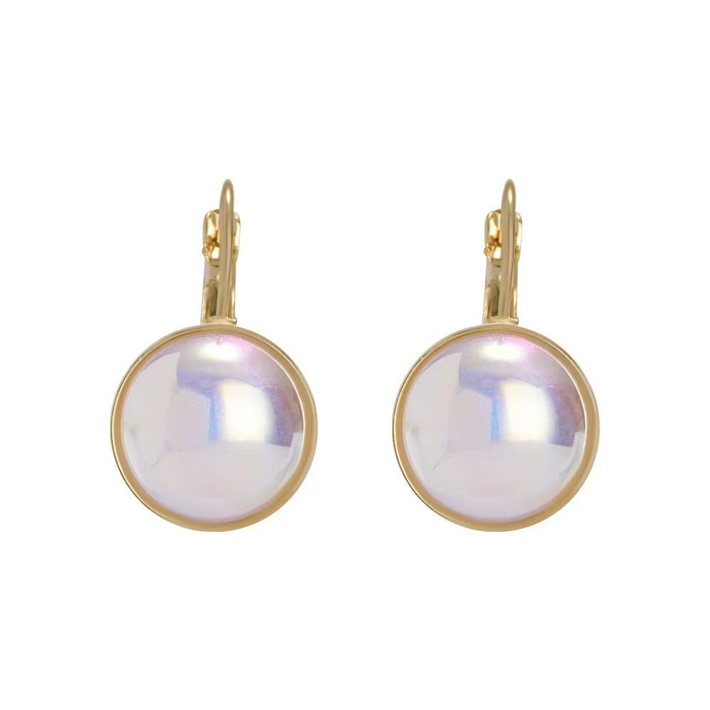 Women's Exquisite Commuter Fashion All Match Earrings With Pearl-Jewearrings