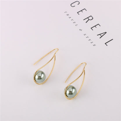 Korean Earrings Personalized Pearl Earrings-Jewearrings