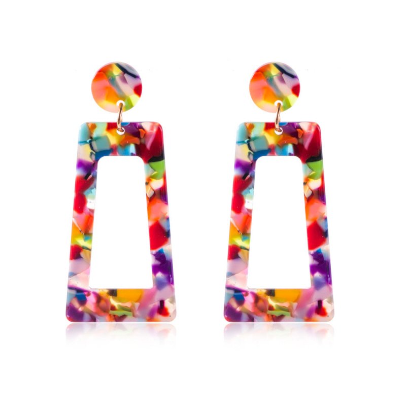 Acrylic acetate earrings-Jewearrings