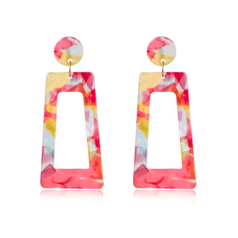 Acrylic acetate earrings-Jewearrings