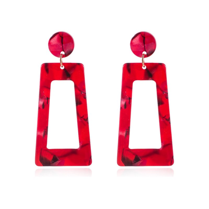 Acrylic acetate earrings-Jewearrings