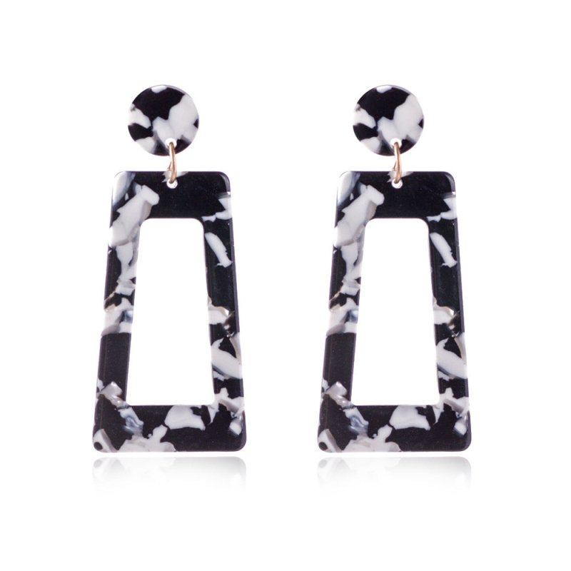 Acrylic acetate earrings-Jewearrings