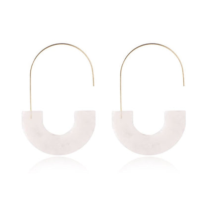 Acrylic Acrylic Stud Earrings-Jewearrings