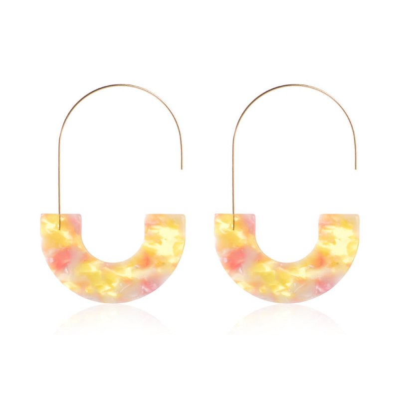 Acrylic Acrylic Stud Earrings-Jewearrings