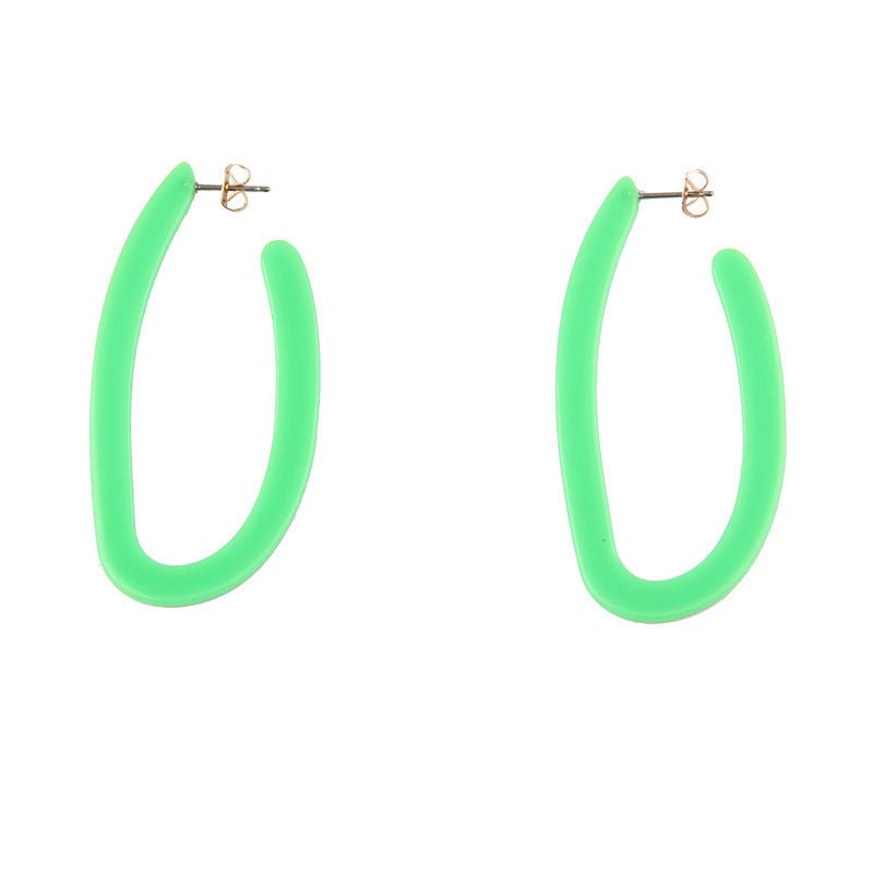 Acrylic earrings-Jewearrings