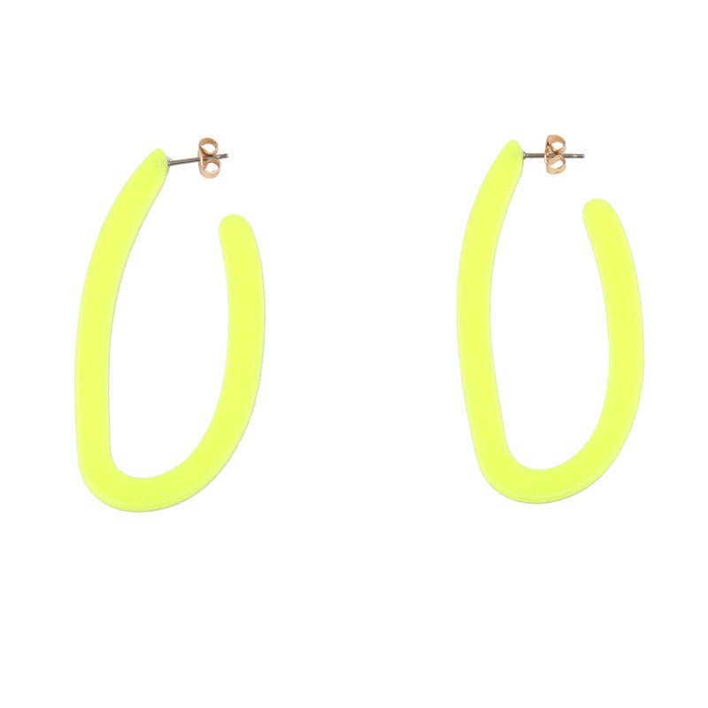 Acrylic earrings-Jewearrings