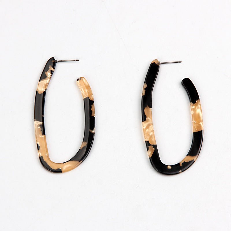 Acrylic earrings-Jewearrings