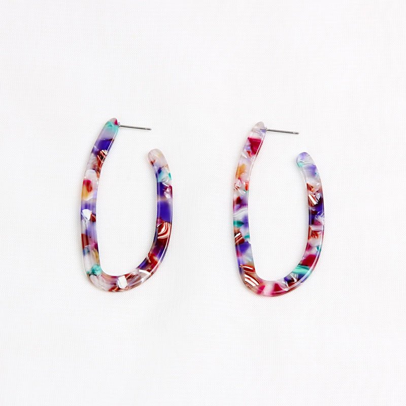 Acrylic earrings-Jewearrings