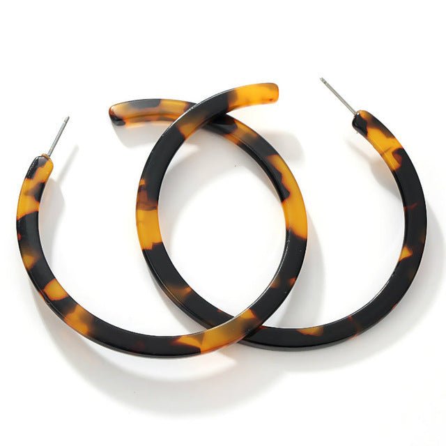 Acrylic earrings-Jewearrings