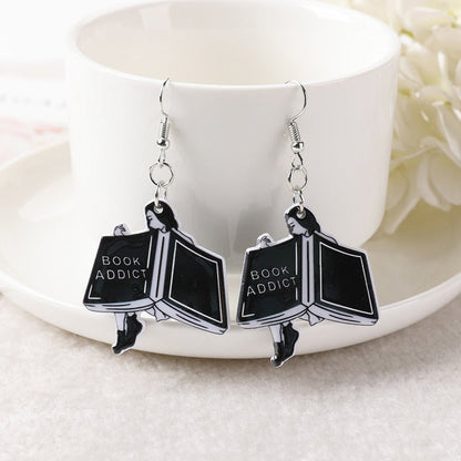 Acrylic Witch Personality Trend Innovative Simple Earrings-Jewearrings