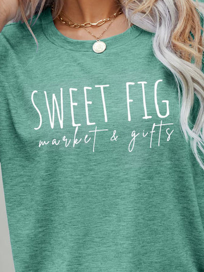 SWEET FIG MARKET & GIFTS Graphic Tee-Jewearrings