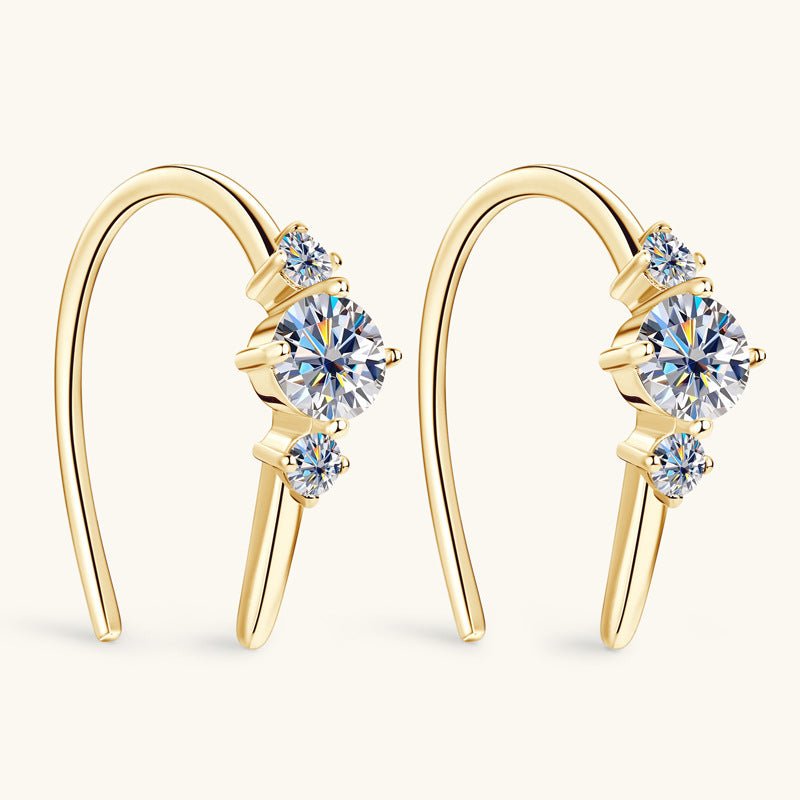 Affordable Luxury Fashion Diamond Earrings High-grade Design S925 Sterling Silver-Jewearrings