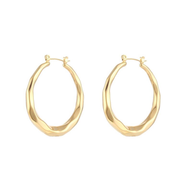 Aire Hoop Earrings-Jewearrings