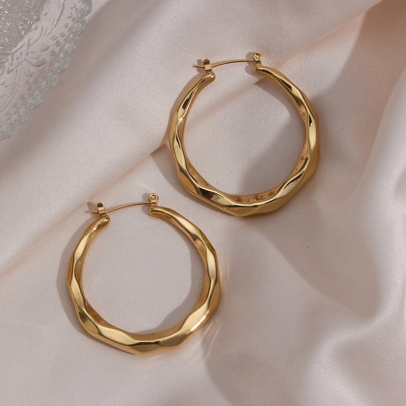 Aire Hoop Earrings-Jewearrings