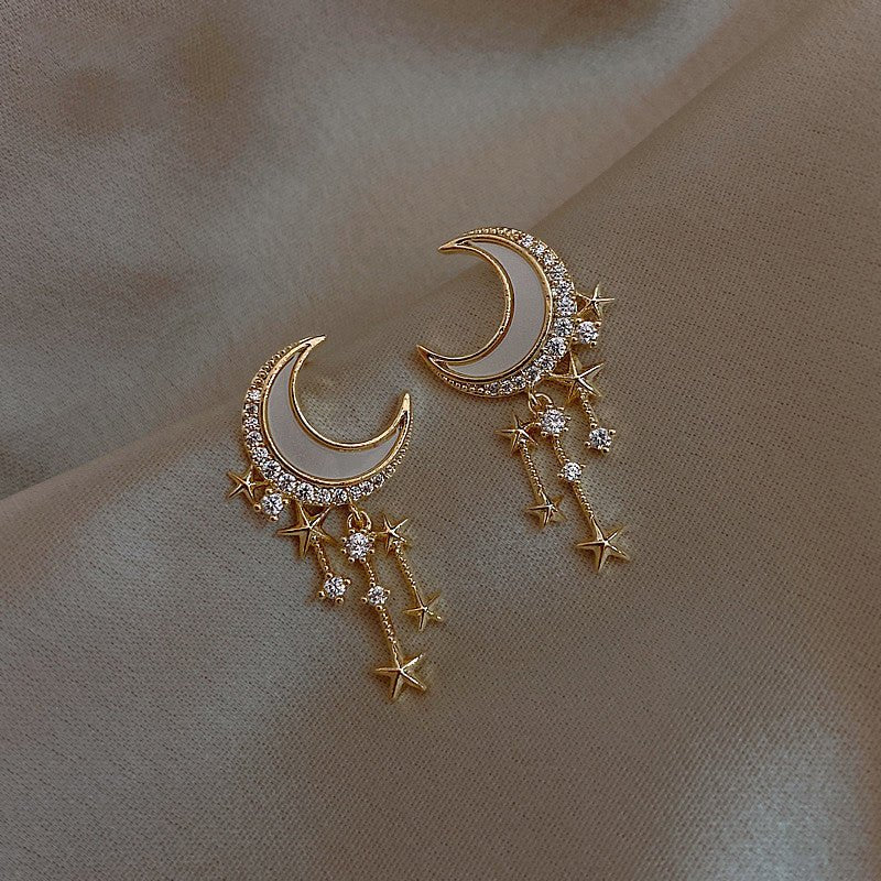 All-match Irregular Pearl Ear Hoop Earrings-Jewearrings