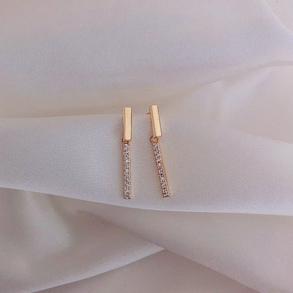 All-match Irregular Pearl Ear Hoop Earrings-Jewearrings