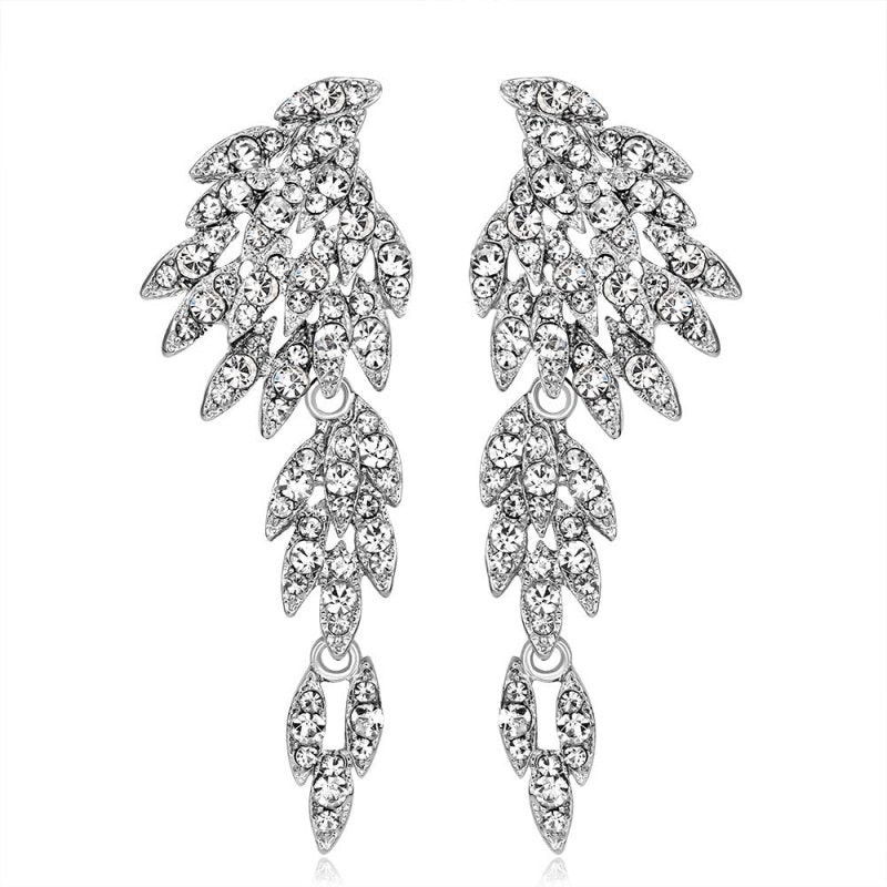 Angel Earrings: Angelic Elegance Wing-Jewearrings