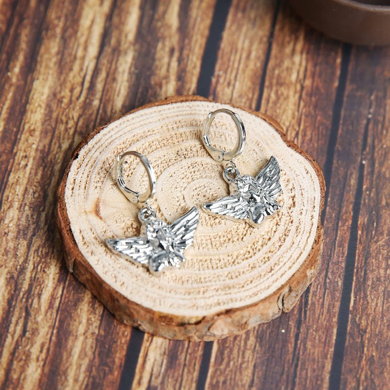 Angel Earrings Cupid Earrings-Jewearrings