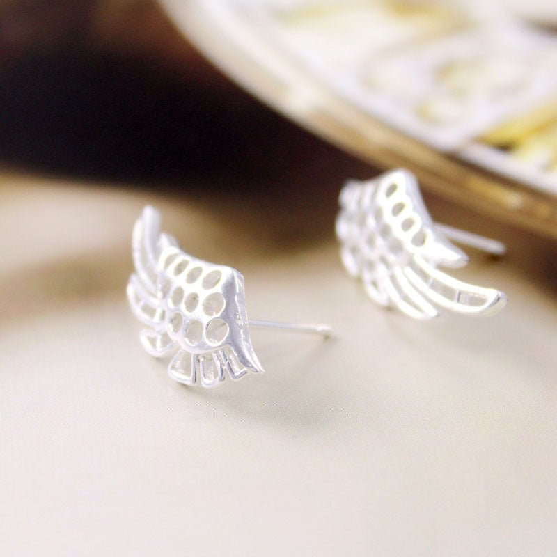 Angel Earrings: Elegant Wing Set-Jewearrings