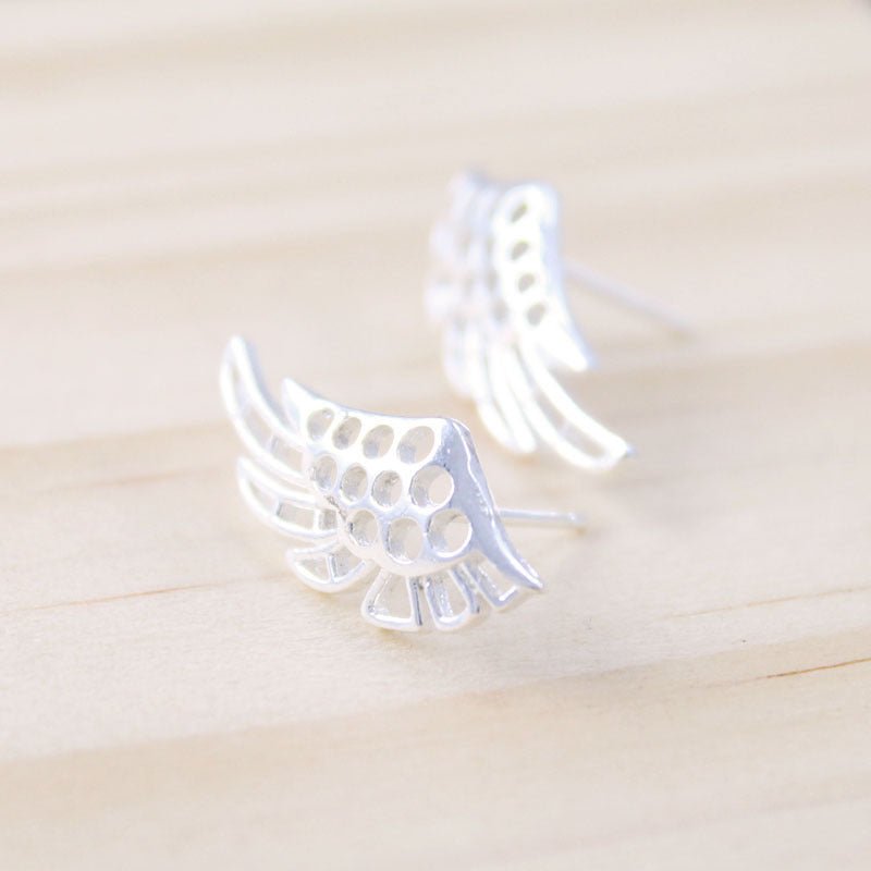 Angel Earrings: Elegant Wing Set-Jewearrings