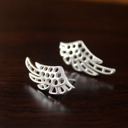 Angel Earrings: Elegant Wing Set-Jewearrings