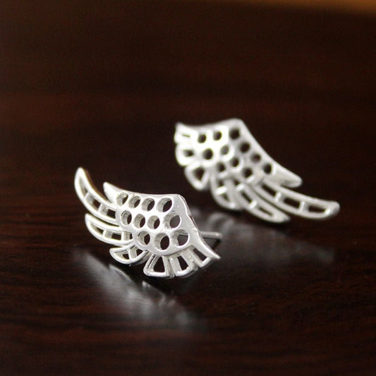 Angel Earrings: Elegant Wing Set-Jewearrings