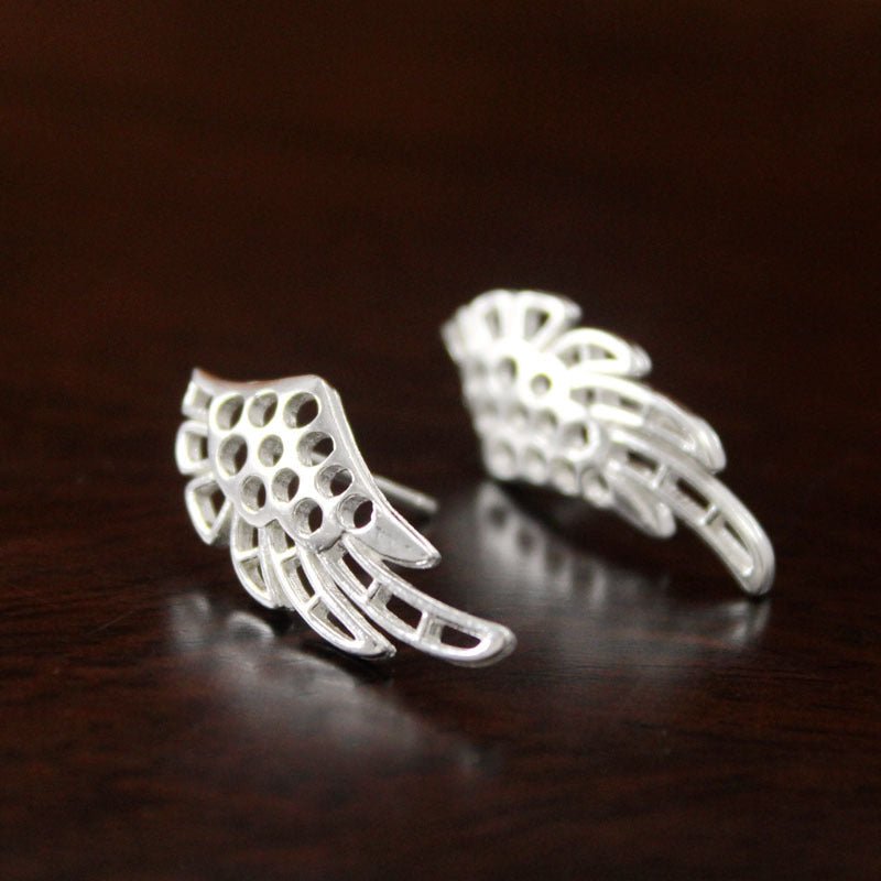 Angel Earrings: Elegant Wing Set-Jewearrings