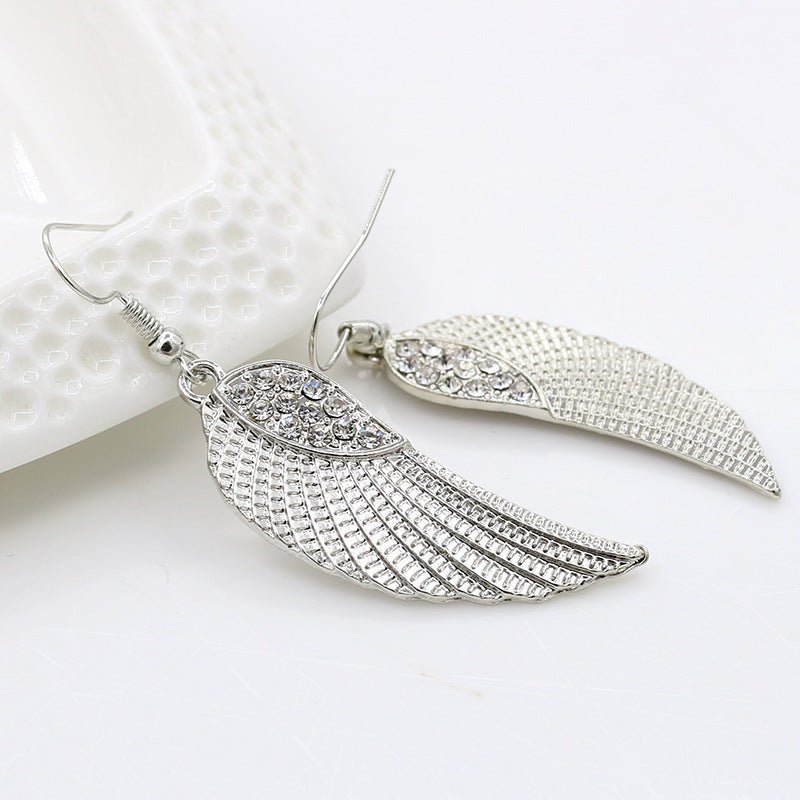 Angel Earrings Fashion Diamond-Jewearrings