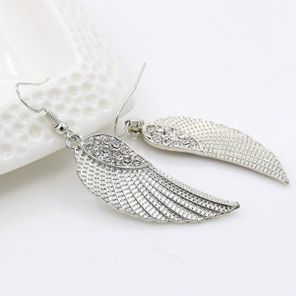 Angel Earrings Fashion Diamond-Jewearrings