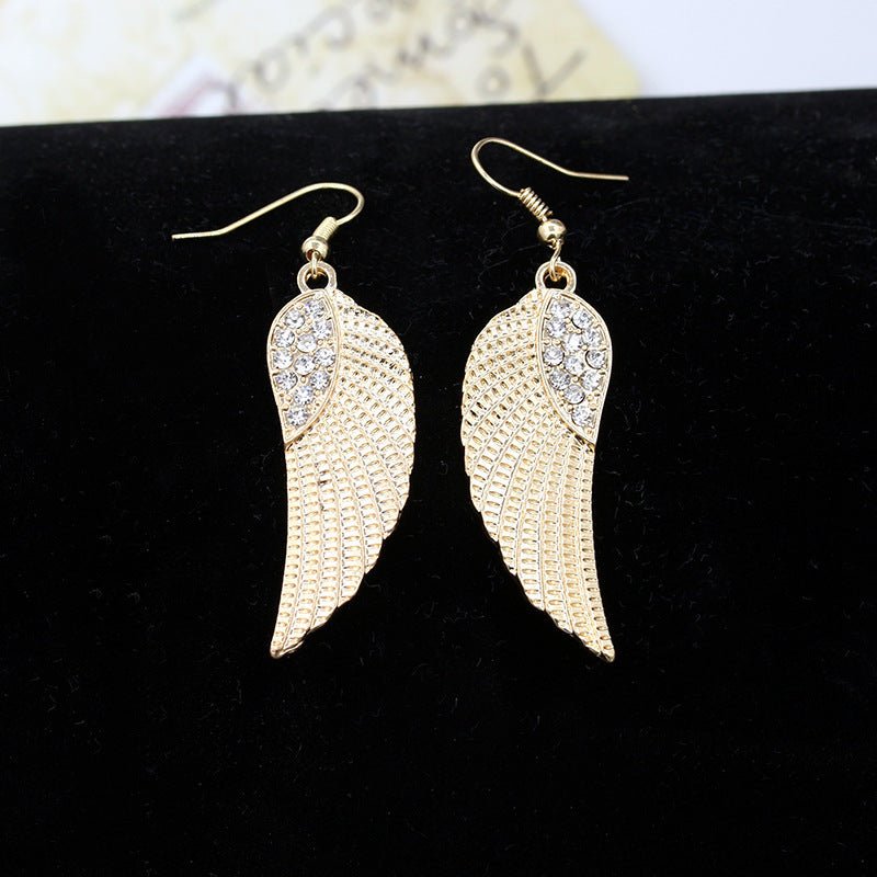 Angel Earrings Fashion Diamond-Jewearrings